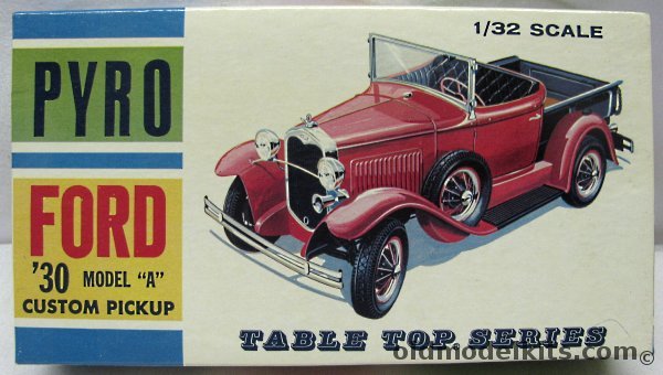 Pyro 1/32 1930 Ford Model A Custom Pickup, C307-50 plastic model kit